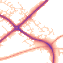 Daytime road noise heatmap for HP20 1ER