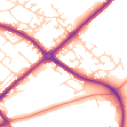 Daytime road noise heatmap for HP20 1ES