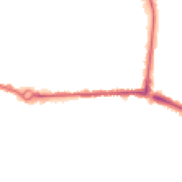 Night-time road noise heatmap for HP20 1LE