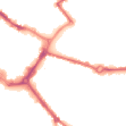 Night-time road noise heatmap for HP20 1RD
