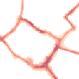 Night-time road noise heatmap for HP20 1RP