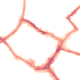 Night-time road noise heatmap for HP20 1RS