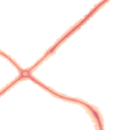 Night-time road noise heatmap for HP20 1XG