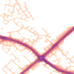 Daytime road noise heatmap for HP20 2BT