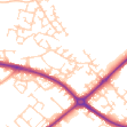 Daytime road noise heatmap for HP20 2DS