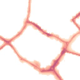 Night-time road noise heatmap for HP20 2LA