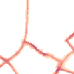 Night-time road noise heatmap for HP20 2NA