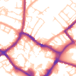 Daytime road noise heatmap for HP20 2NR