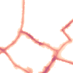 Night-time road noise heatmap for HP20 2NR