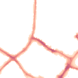 Night-time road noise heatmap for HP20 2NY