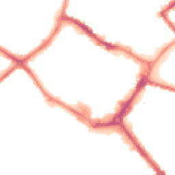 Night-time road noise heatmap for HP20 2PN