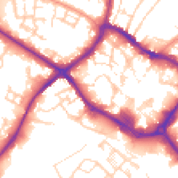 Daytime road noise heatmap for HP20 2RB
