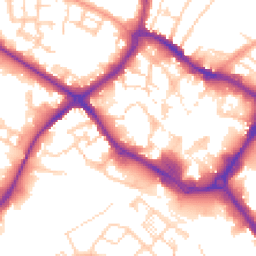 Daytime road noise heatmap for HP20 2RD