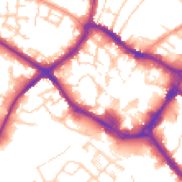 Daytime road noise heatmap for HP20 2RE