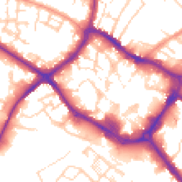 Daytime road noise heatmap for HP20 2RG