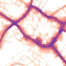 Daytime road noise heatmap for HP20 2RX