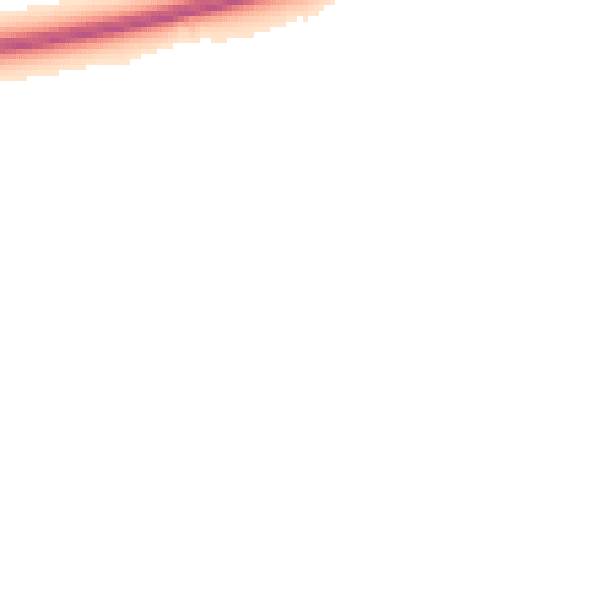 Night-time road noise heatmap for HP22 0AN