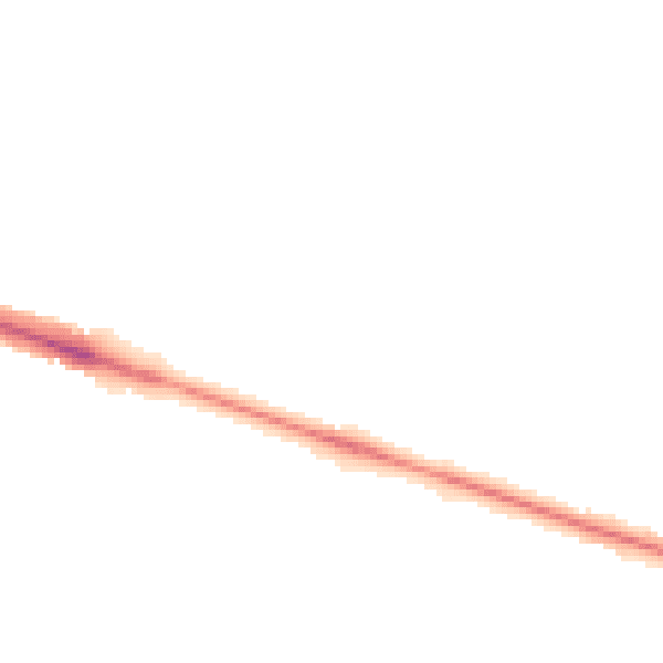 Night-time road noise heatmap for HP22 3AL