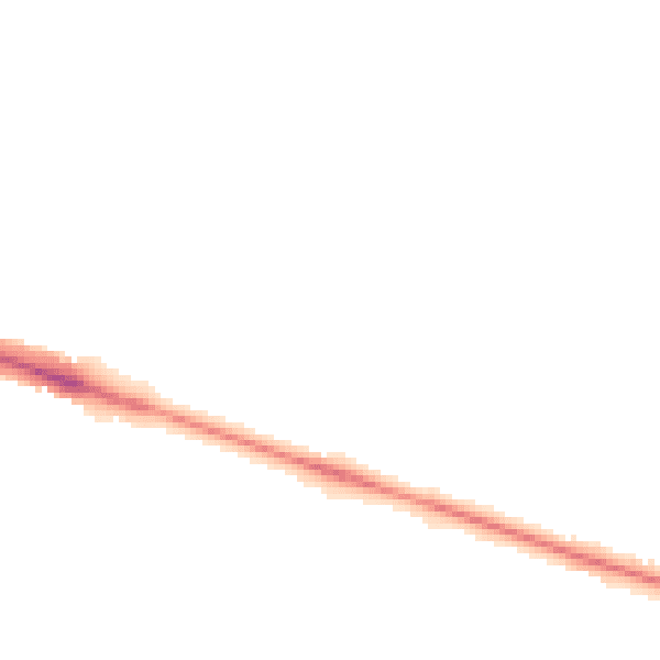 Night-time road noise heatmap for HP22 3AQ