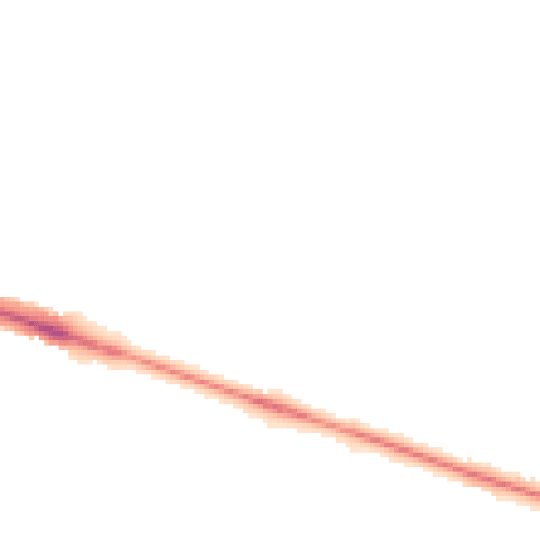 Night-time road noise heatmap for HP22 3AR
