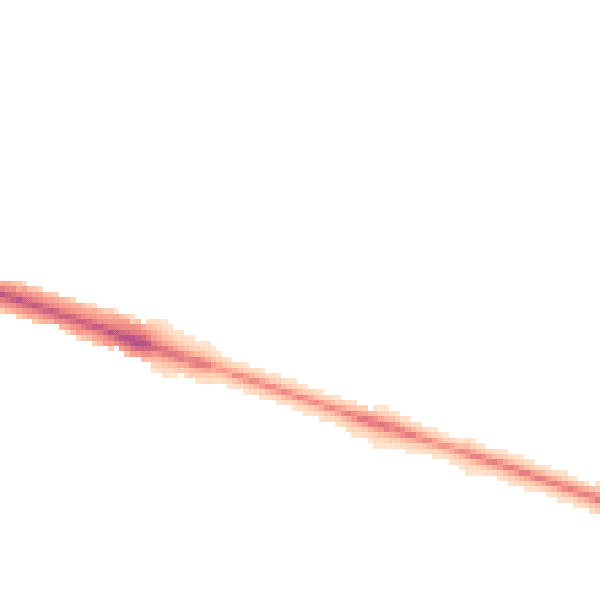 Night-time road noise heatmap for HP22 3AZ