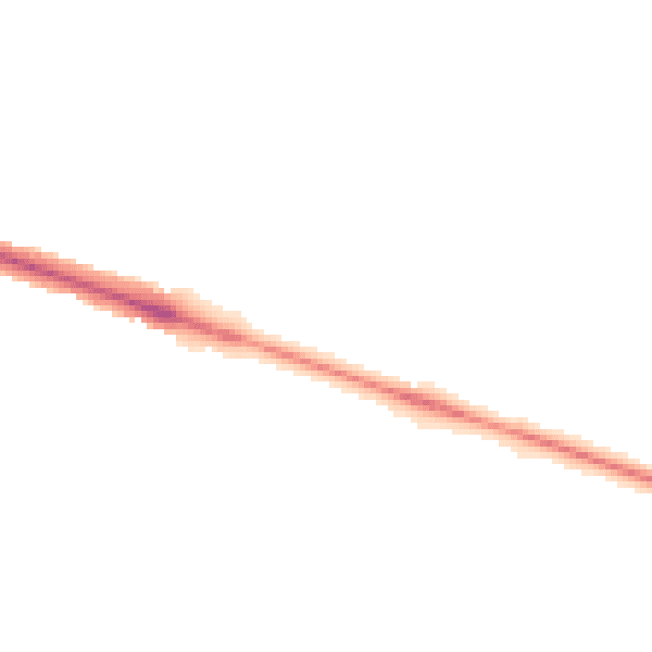 Night-time road noise heatmap for HP22 3BB