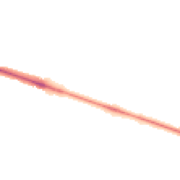 Night-time road noise heatmap for HP22 3BE