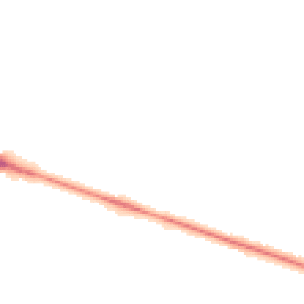 Night-time road noise heatmap for HP22 3BG
