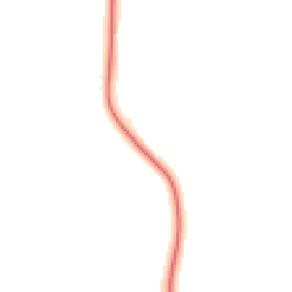 Night-time road noise heatmap for HP22 4DH