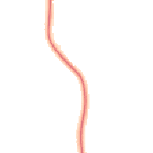 Night-time road noise heatmap for HP22 4DS