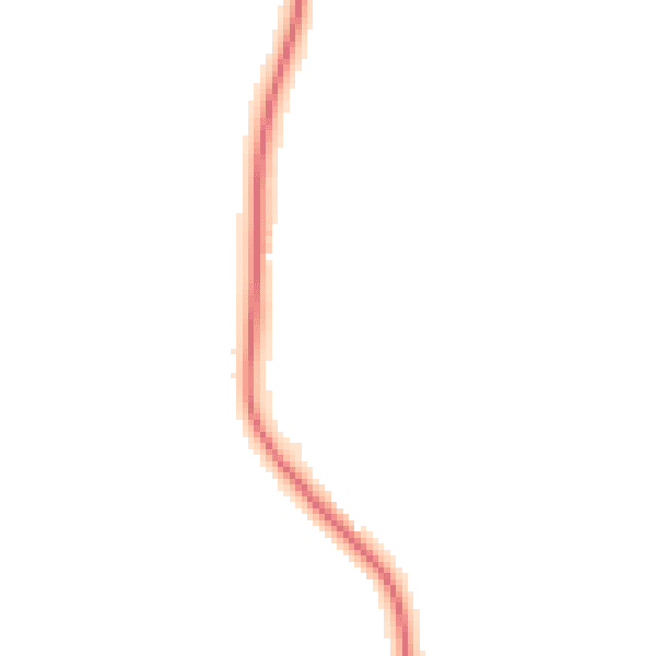 Night-time road noise heatmap for HP22 4EN