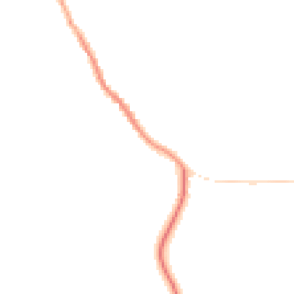 Night-time road noise heatmap for HP22 4JU