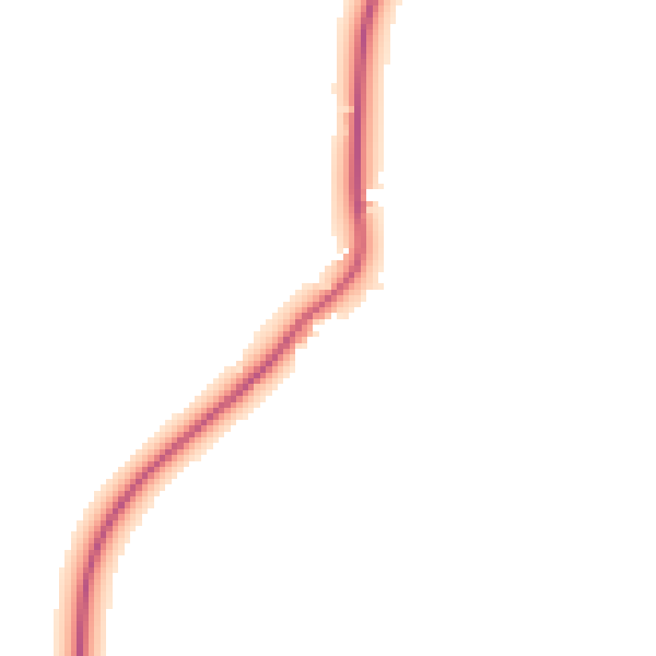 Night-time road noise heatmap for HP22 4QX
