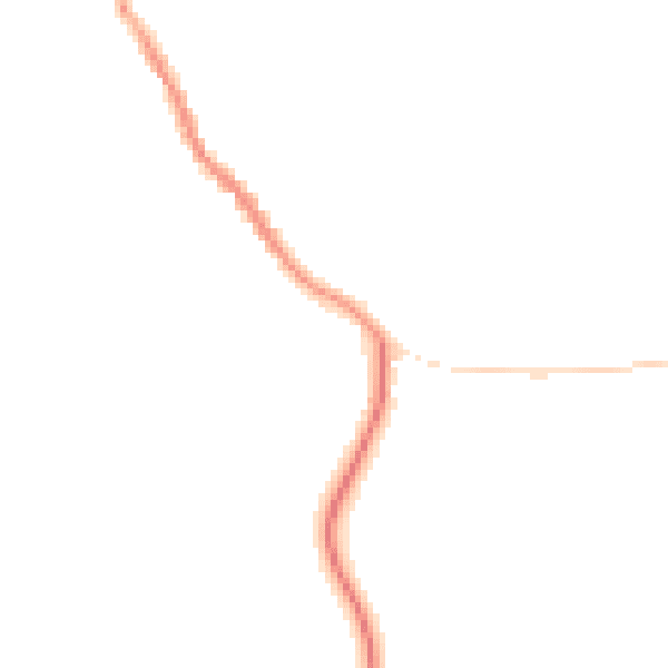 Night-time road noise heatmap for HP22 4SJ
