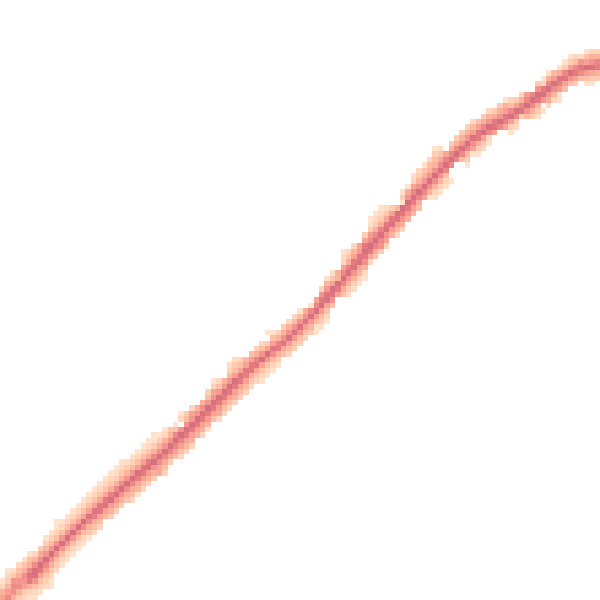 Night-time road noise heatmap for HP22 5DG