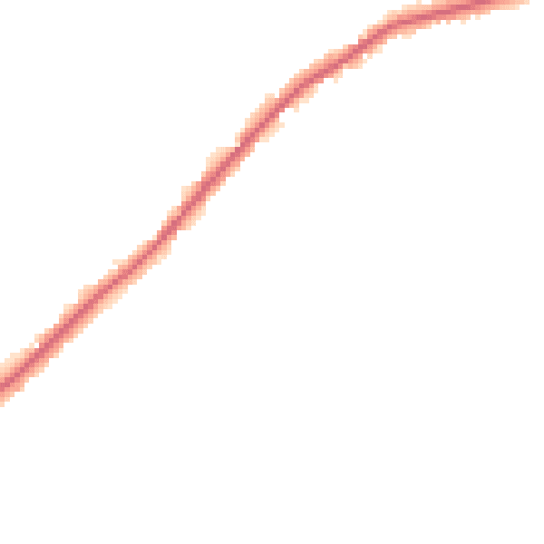 Night-time road noise heatmap for HP22 5DH