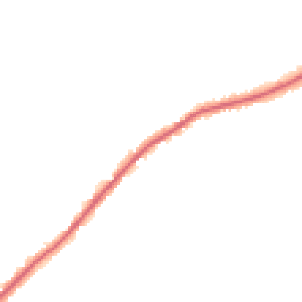 Night-time road noise heatmap for HP22 5DP