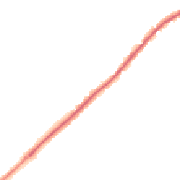 Night-time road noise heatmap for HP22 5EF