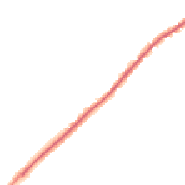 Night-time road noise heatmap for HP22 5EL