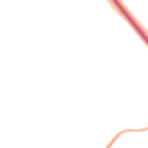 Night-time road noise heatmap for HP22 5FE