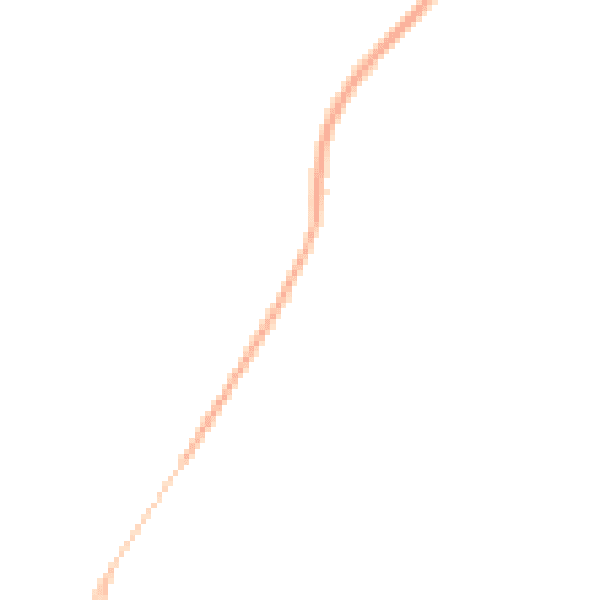 Night-time road noise heatmap for HP22 5PG