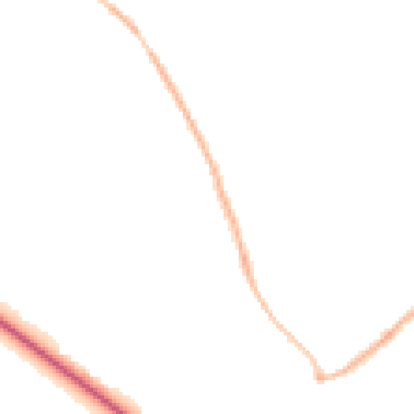 Night-time road noise heatmap for HP22 6JR