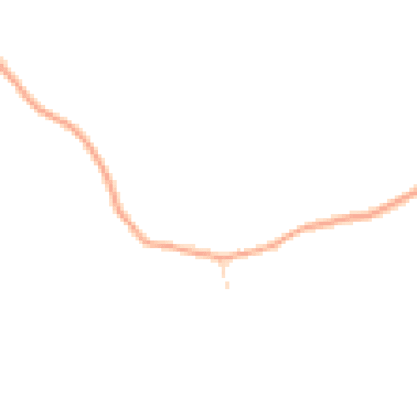 Daytime road noise heatmap for HP22 6QH