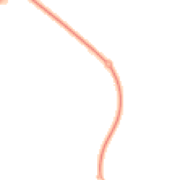 Night-time road noise heatmap for HP22 7DH