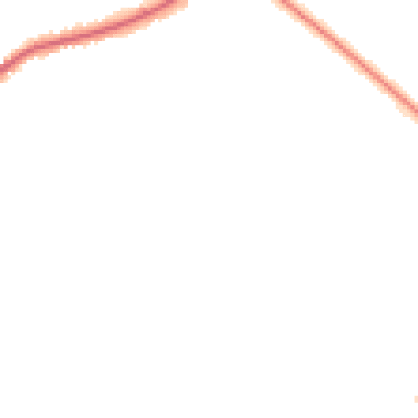 Night-time road noise heatmap for HP22 7FH