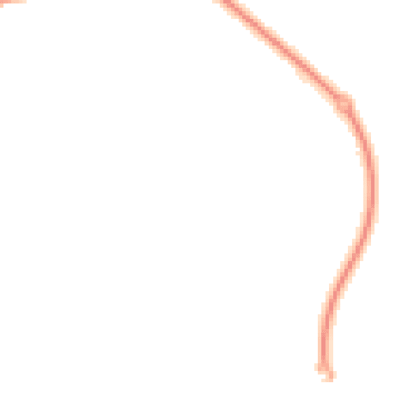 Night-time road noise heatmap for HP22 7FL