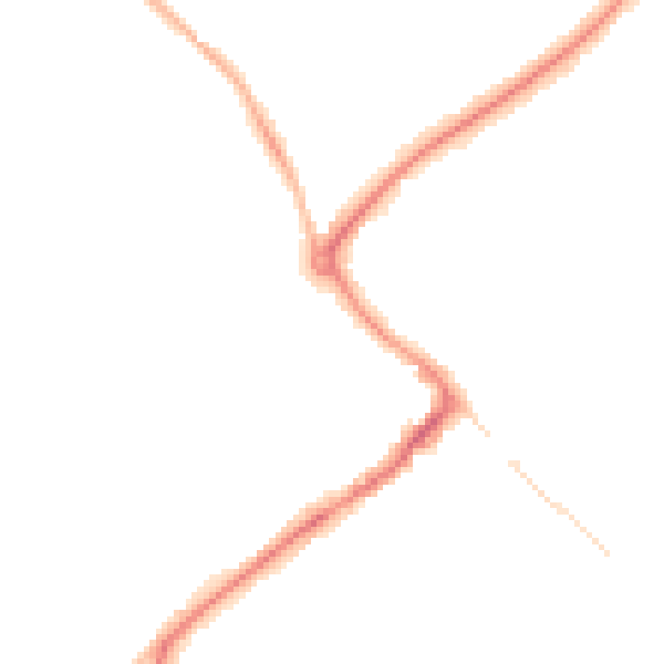 Night-time road noise heatmap for HP27 0AN