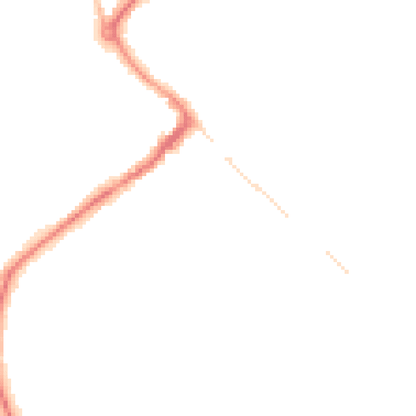 Night-time road noise heatmap for HP27 0BJ