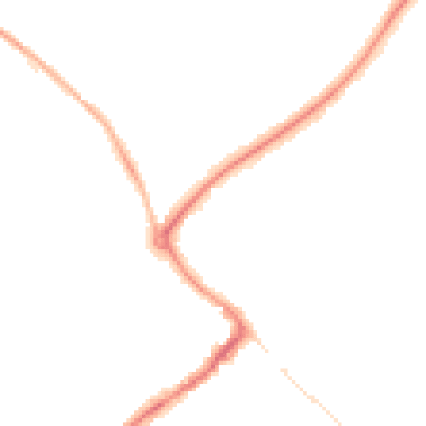 Night-time road noise heatmap for HP27 0EQ
