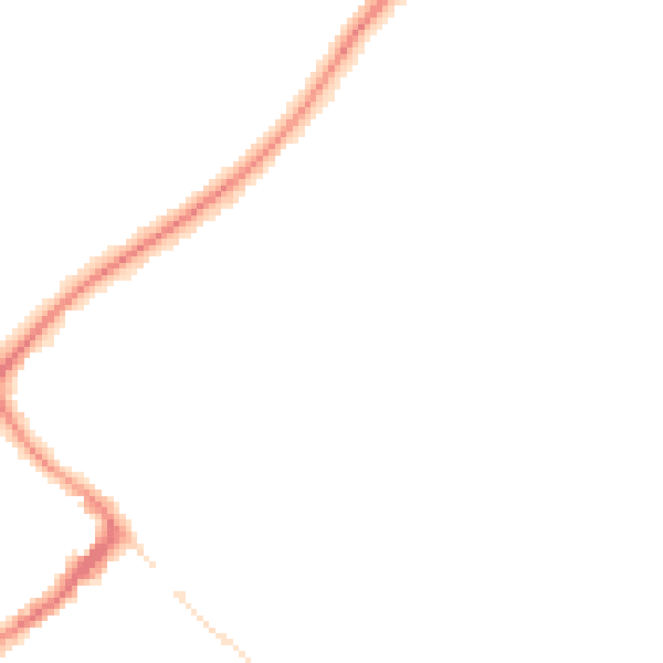 Night-time road noise heatmap for HP27 0HH